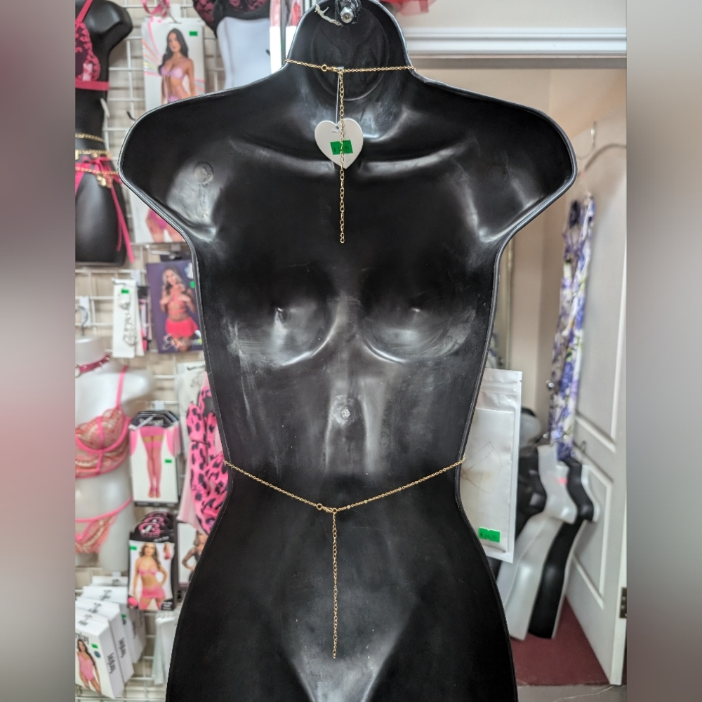 Chic Gold Chain Body Jewelry - Picture 2 of 2